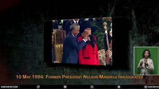 This Day In History Inauguration Of President Nelson Mandela 10Th May 1994