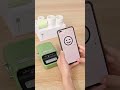 portable cute label printer NIIMBOT B21 green colour