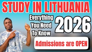 Study in Lithuania 2026 🇱🇹 | Important Updates International Students Must Know