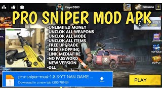 Pro Sniper Mod Apk V.1.8.3 Terbaru 2025 Unlimited Money & Unclok All Weapons Link Mediafire  screenshot 3