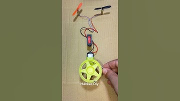 Running Dual Coreless Motor With BO Gear Generator #dcmotor #tech #shorts #project