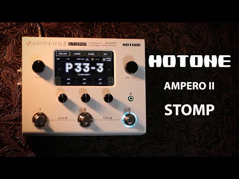 Hotone Ampero II Stomp demo by Martial Allart