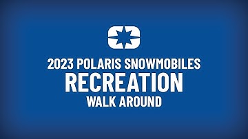 2023 Polaris Snowmobile Recreation Walkaround - Polaris Snowmobiles