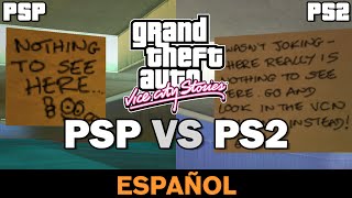 GTA Vice City Stories - PS2 VS PSP [Comparación] [Spanish]