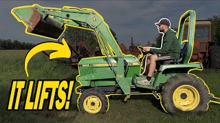 This JOHN DEERE 855 Really Works