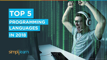 Top 5 Programming Languages To Learn in 2018 | Most Popular Programming Languages 2018 | Simplilearn