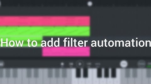 Tutorial how to add filter automation in FL Studio mobile