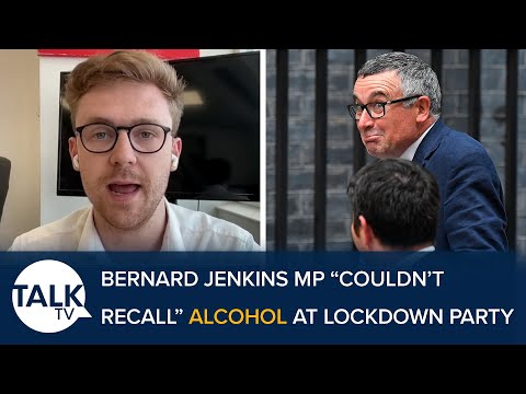 Guido Fawkes' Reporter Says Bernard Jenkins MP "Couldn't Recall" Alcohol At Lockdown Party