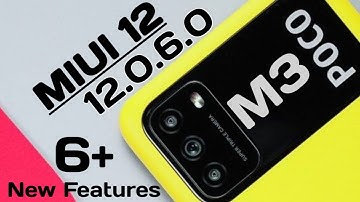 Poco M3 MIUI 12.0.6.0 New Update India stable || 6+ New Features & Security Patch Update 🔥|| POCO M3