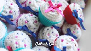 Themed Mini Cupcake Pin Cuhsions