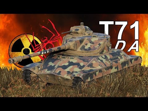 MALÝ MUŽ, KTORÝ NEZNIČIL ARTYNU! - T71 DA - World of Tanks (Full HD, 60FPS)