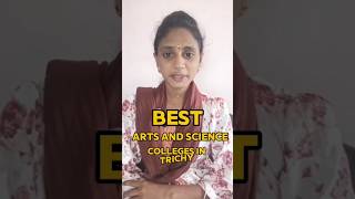Best Arts and Science Colleges in Trichy✨💯 #nirfranking #trendingshorts #viral