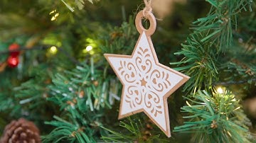 Cricut Christmas Calendar: Day seven (Chipboard ornaments)