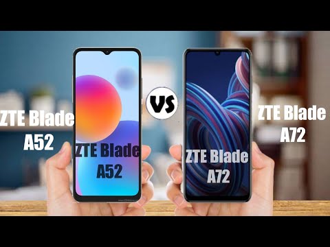 ZTEBLADE A52 VS ZTE BLADE A72.