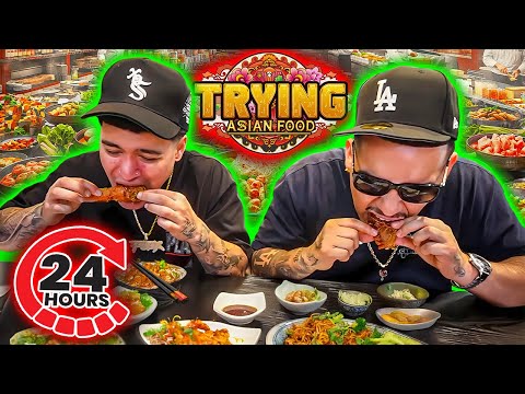 EATING ONLY ASIAN FOOD FOR 24 HOURS !! ( FT. PHILLY )