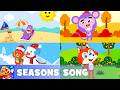 Seasons Song | Kiddopia Songs | 4 Seasons of The Year | Kiddopia Games For Kids