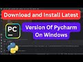 Pycharm | How to download and install latest version of Pycharm on Windows #python #pycharm