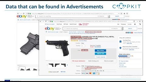 COPKIT webinar: A Knowledge Discovery tool to find patterns in Darknet advertisements