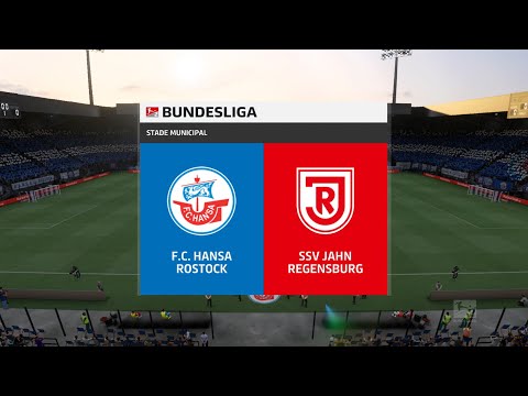 ⚽ Hansa Rostock vs Jahn Regensburg ⚽ | 2. Bundesliga (17/04/2022) | Fifa 22