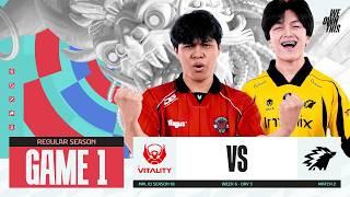 BTR vs ONIC | Regular Season Week 6 Day 3 | Game 1 | #MPLIDS18