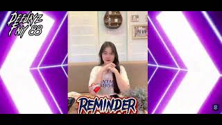 Reminder☕️🎵#เพลงฮิตในtiktok