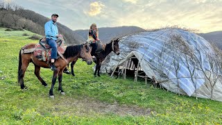 Inside The S Of Irans Nomads Tent Setup And Spring Migration Preparation