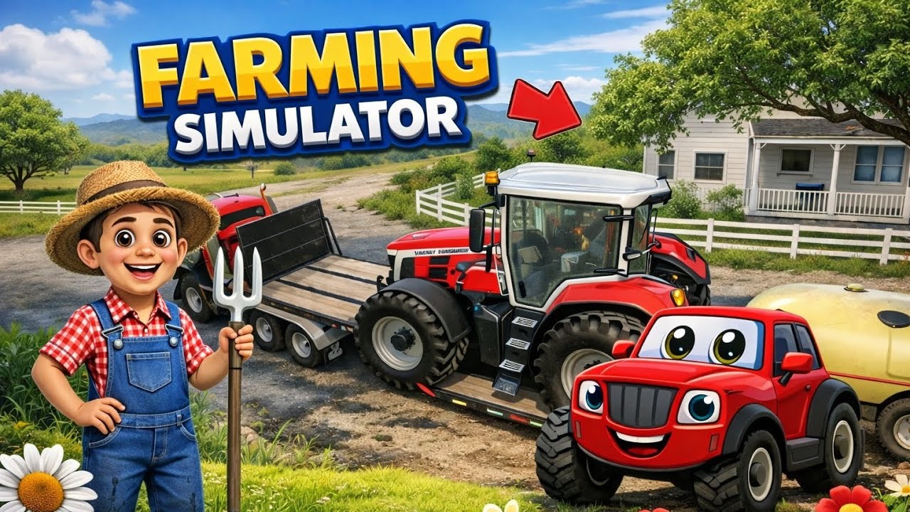 Real Farmer Life in Virtual World | Farming Simulator Gameplay”