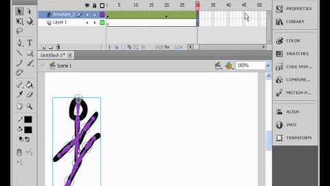 Herramienta hueso - Flash CS5