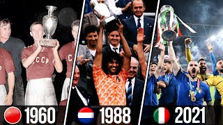 ⚽ Все Победители (Чемпионы) Чемпионата Европы (ЕВРО) по Футболу 1960 - 2021 ⚽