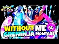 Without me  ash greninja montage  pokemon unite greninja gameplay  aura blast z 