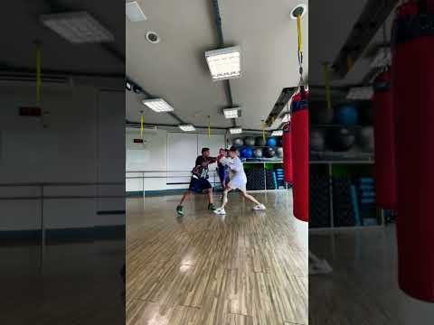 Nossa segunda aula de boxe!