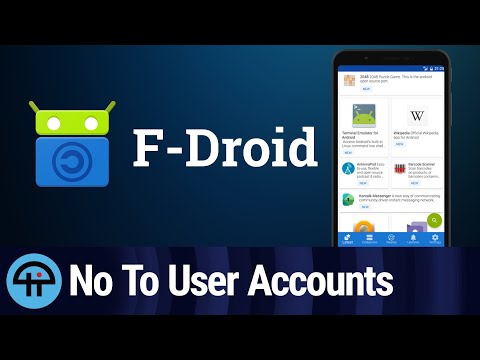 Free Android App Store F-Droid: No User Accounts, by Design