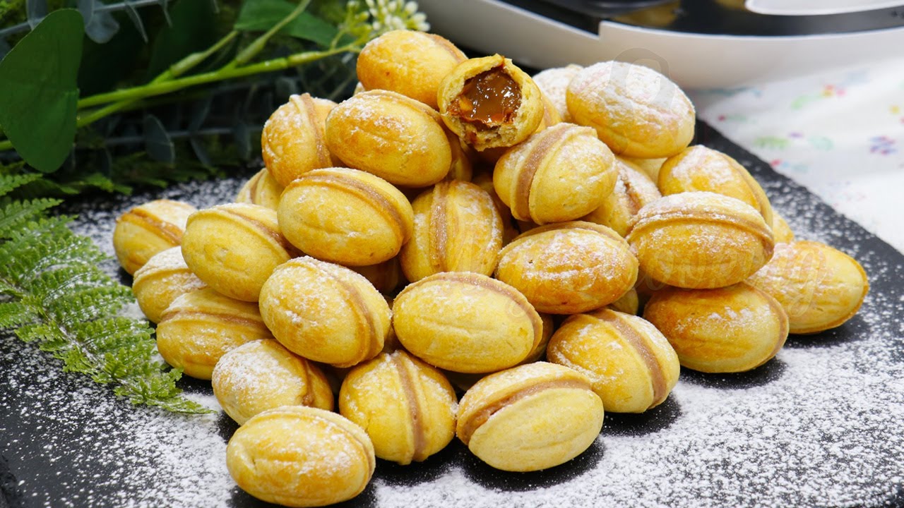 NUCI UMPLUTE cu CREMĂ DE CIOCOLATĂ (Desertul Copilăriei)🍰 -Anyta Cooking