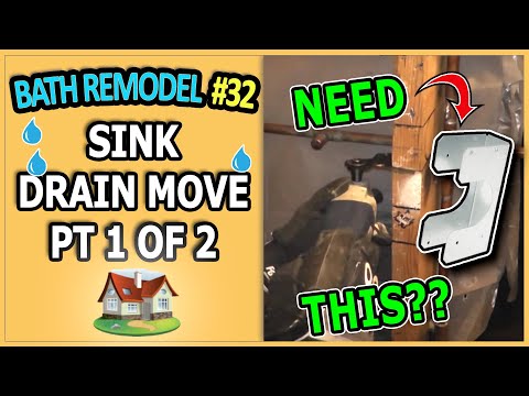 Bathroom Remodel 32 - Sink Drain Move Pt 1 of 2 thumbnail