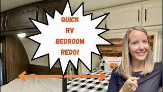 RV Bedroom Redo in Less than 5 days!