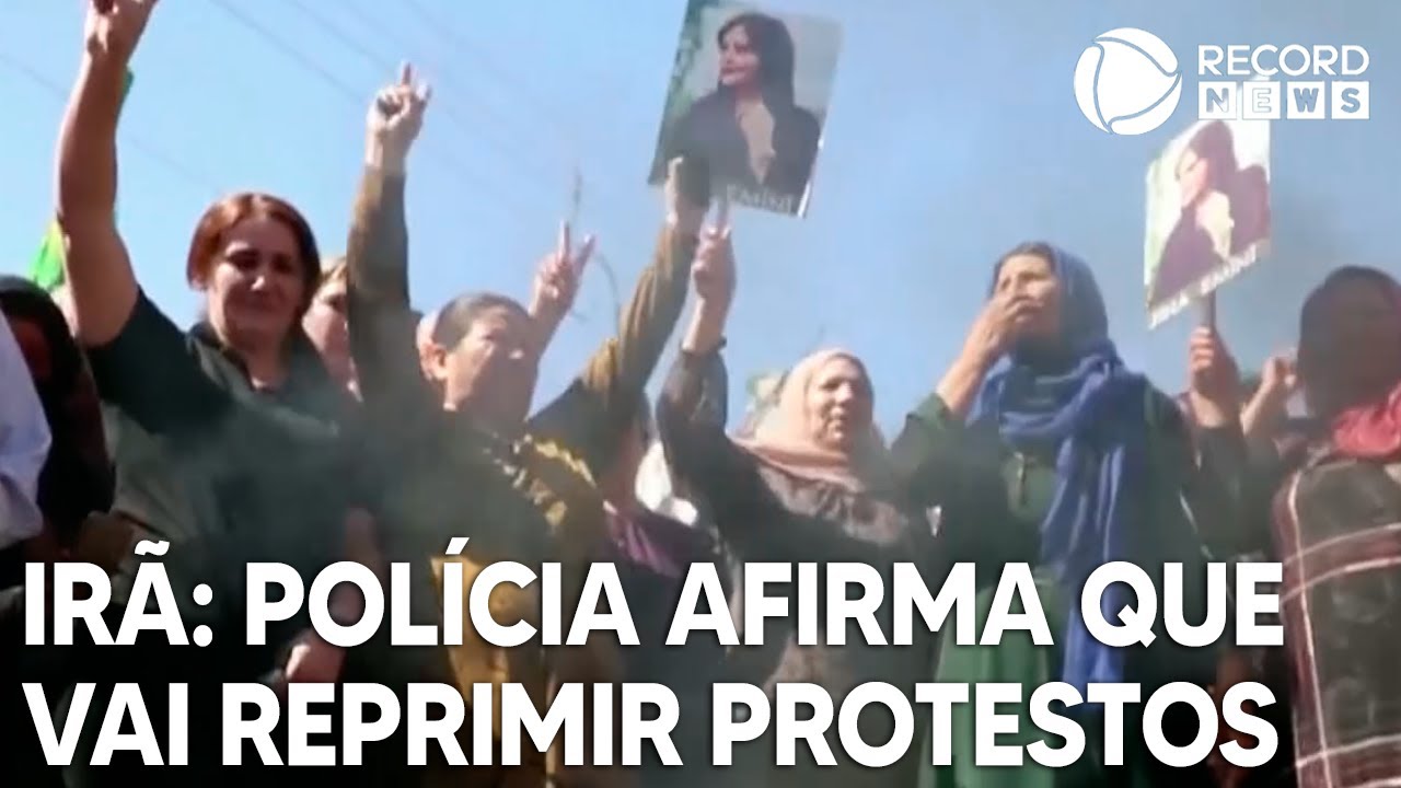 Polícia adverte que vai reprimir manifestantes no Irã