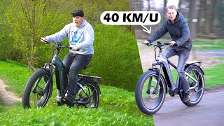 offroad met een ontgrensde e-bike (all-terrain fatbike) - Mokwheel Basalt