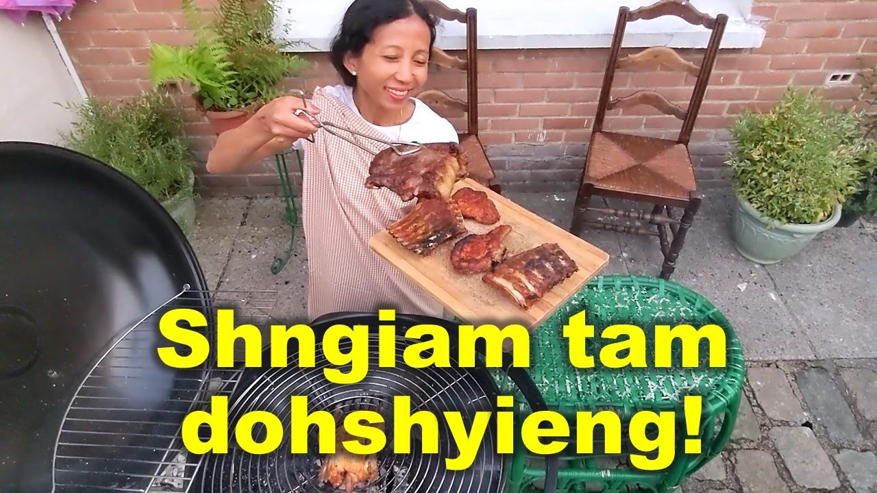 Shngiam tam dohshyieng ba shu syang barbecue!