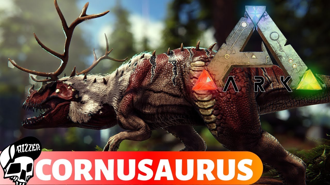 🦕 Cornusaurus - Potężny Dino-Jeleń w ARK Survival Evolved | Rizzer ARK ...