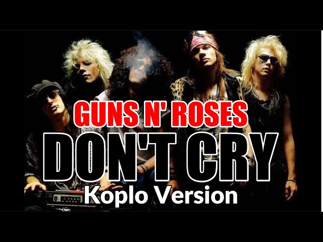 DON'T CRY - GUNS N' ROSES - KOPLO VERSION class=