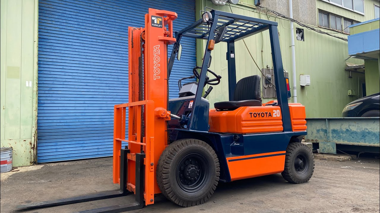 トヨタフォークリフト、2トン、ガソリン、マニュアル、5FG、2000kg