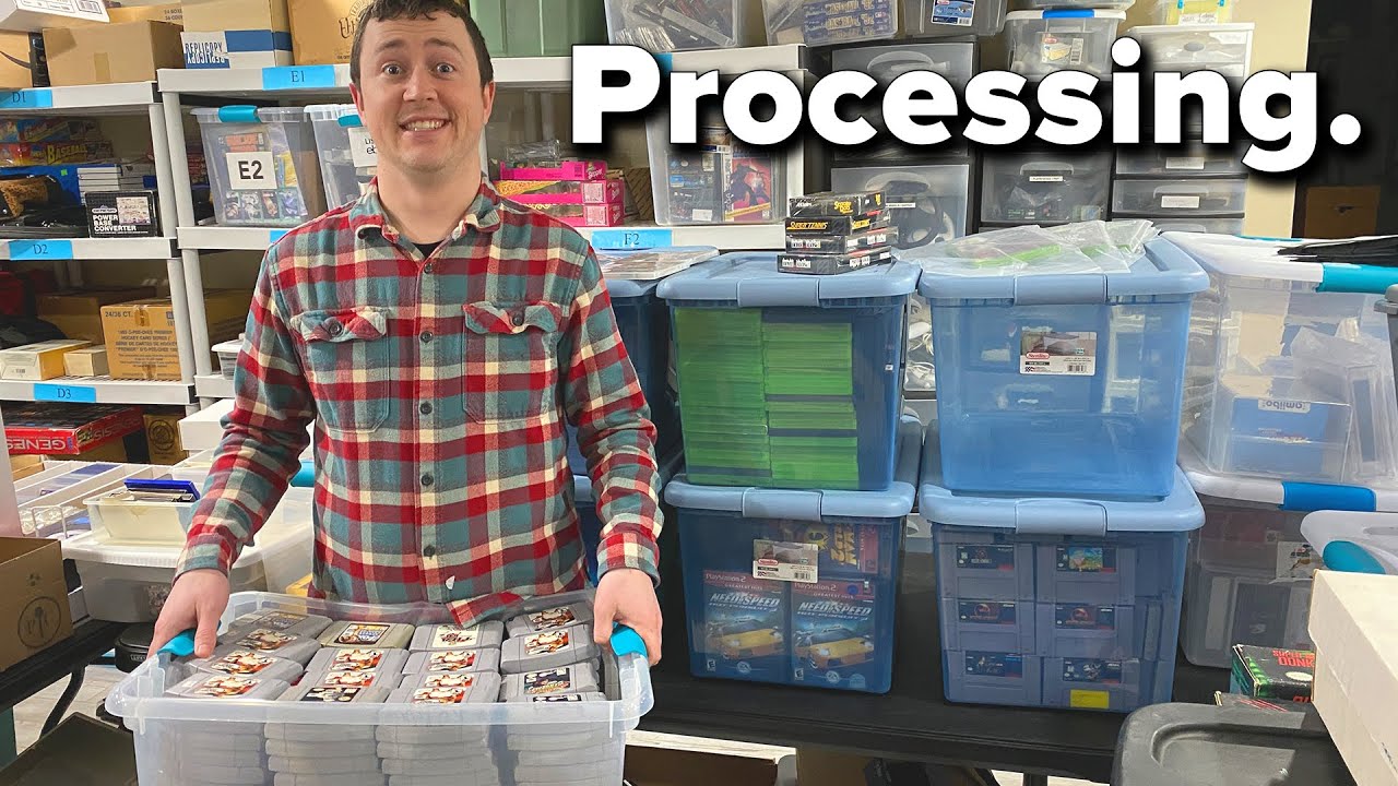 How We Resell 1,000's of Video Games