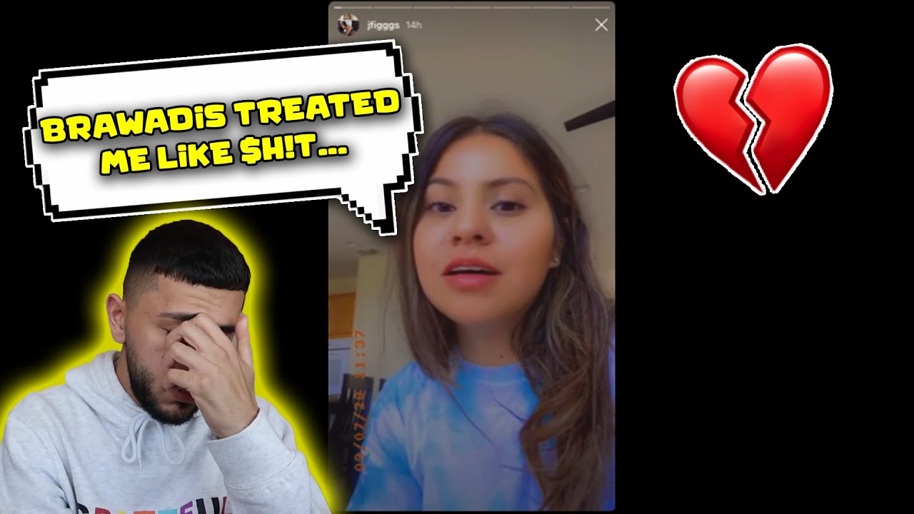 Jackie Figueroa explains why SHE BROKE UP with Brawadis (INSTAGRAM