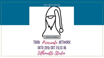 Use Procreate to Design SVG files for Silhouette Studio