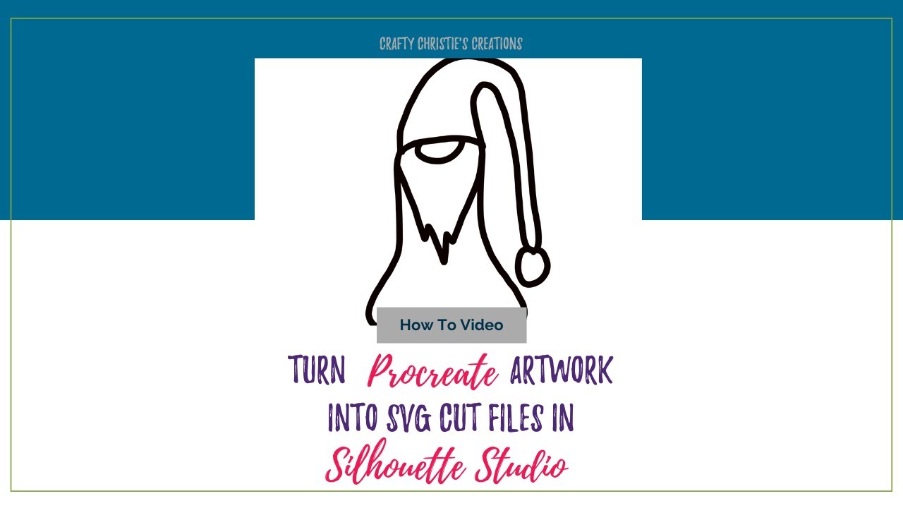 Use Procreate to Design SVG files for Silhouette Studio - YouTube