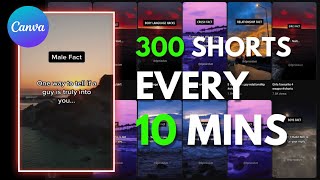 How I Made 300 YouTube Shorts in Just 10 MINUTES For A Faceless YouTube Channel (With Result)