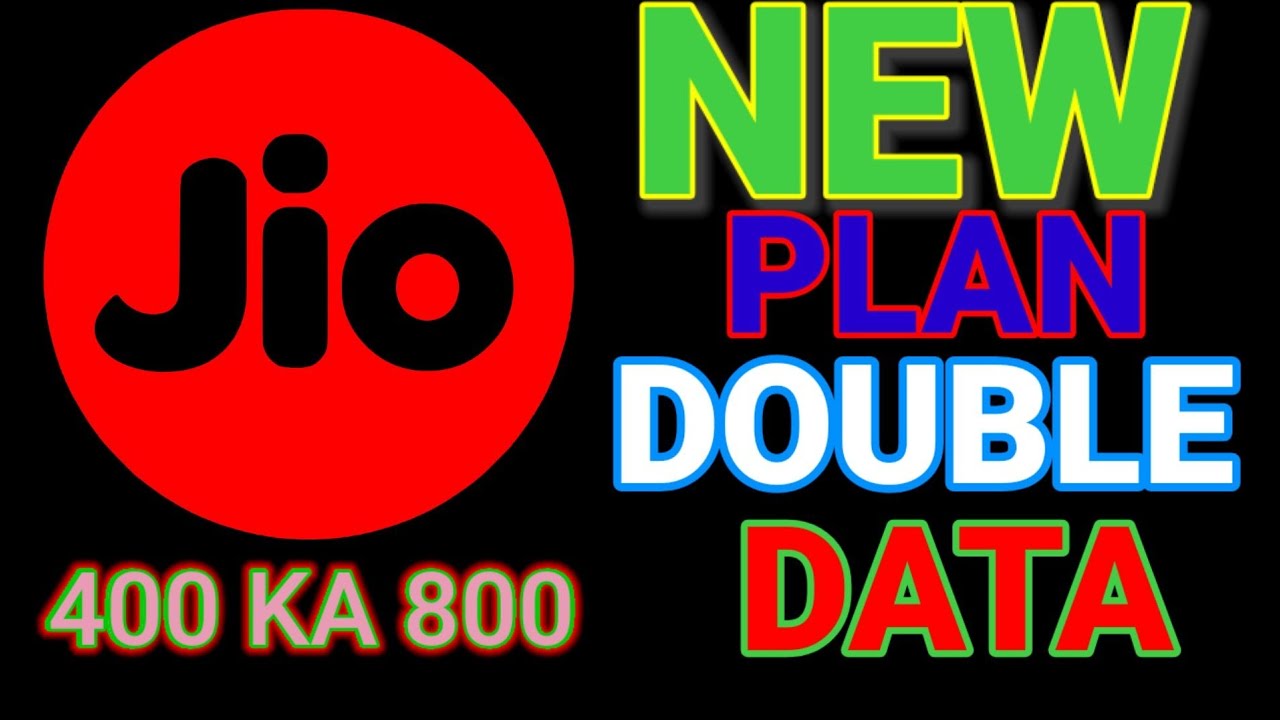 Jio New Offer /Double Data/ New Plan