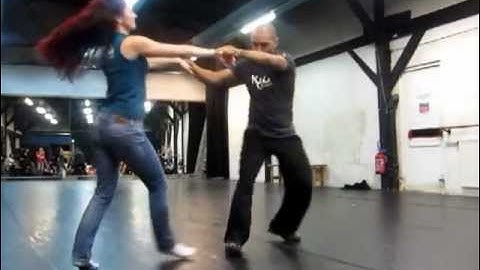 Brazilian zouk demo by Kadu & Larissa - Paris 2013