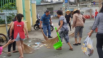 P12Q8: Báo cáo Cuộc vận động "Người dân TP.HCM không xả rác ra đường và kênh rạch"