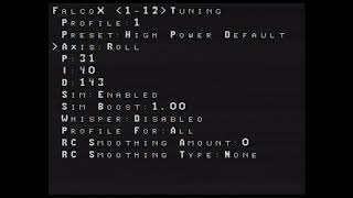 FlightOne - FalcoX  OSD FONT ERROR FIX